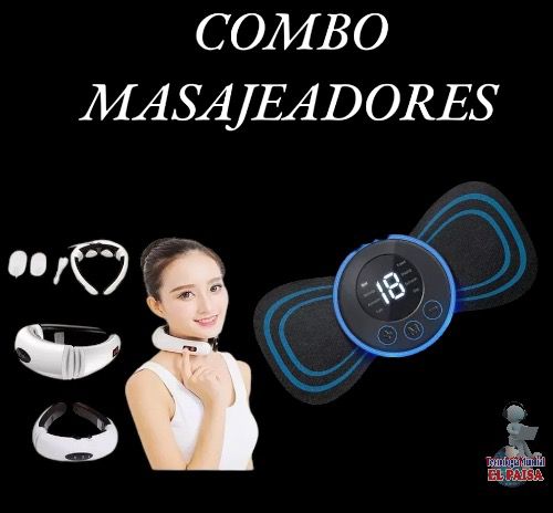 COMBO MASAJEADOR CERVICAL + MARIPOSA